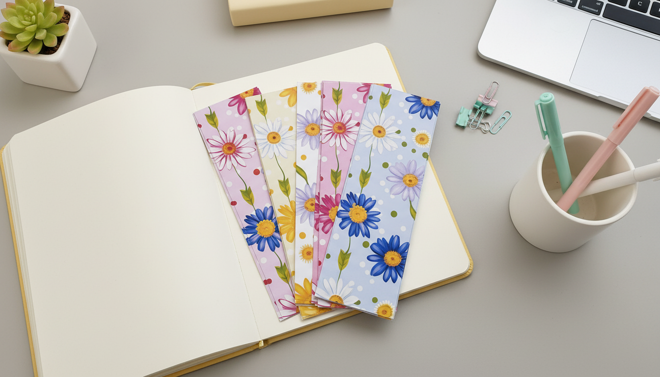 Daisy Bookmark | Floral Bookmark | Cute Aesthetic Bookmark | Cottagecore Reading Accessory | Daisy Daydreams Collection