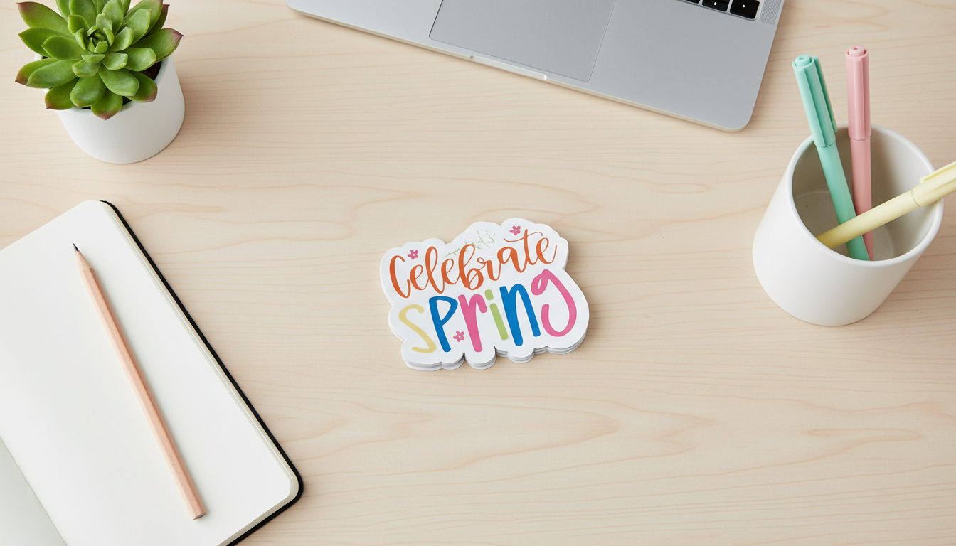 Spring Sticker Bundle | Floral Stickers | Cute Spring Stickers | Inspirational Stickers | Vinyl Sticker Pack | Laptop Stickers | Planner Stickers