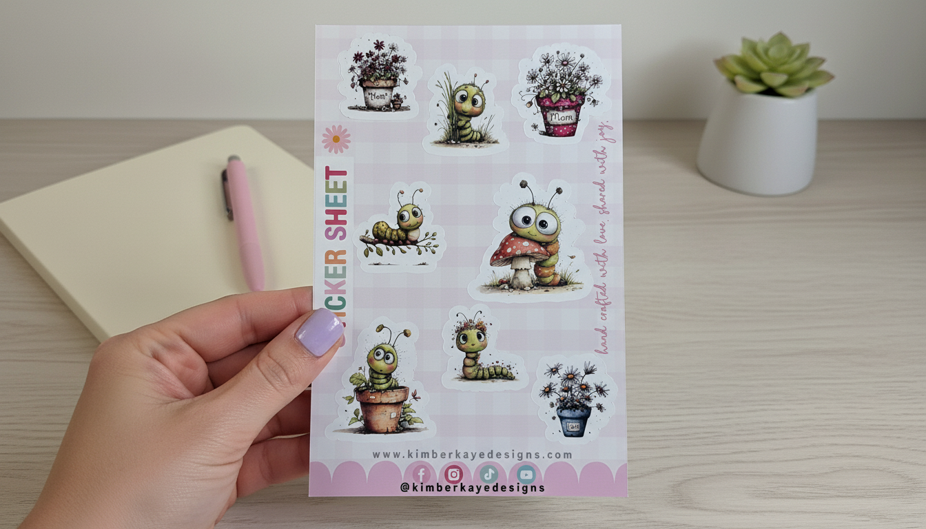 Petals & Plans Deluxe Bundle | Planner Set, Journal, Stickers, Pens & Cozy Accessories