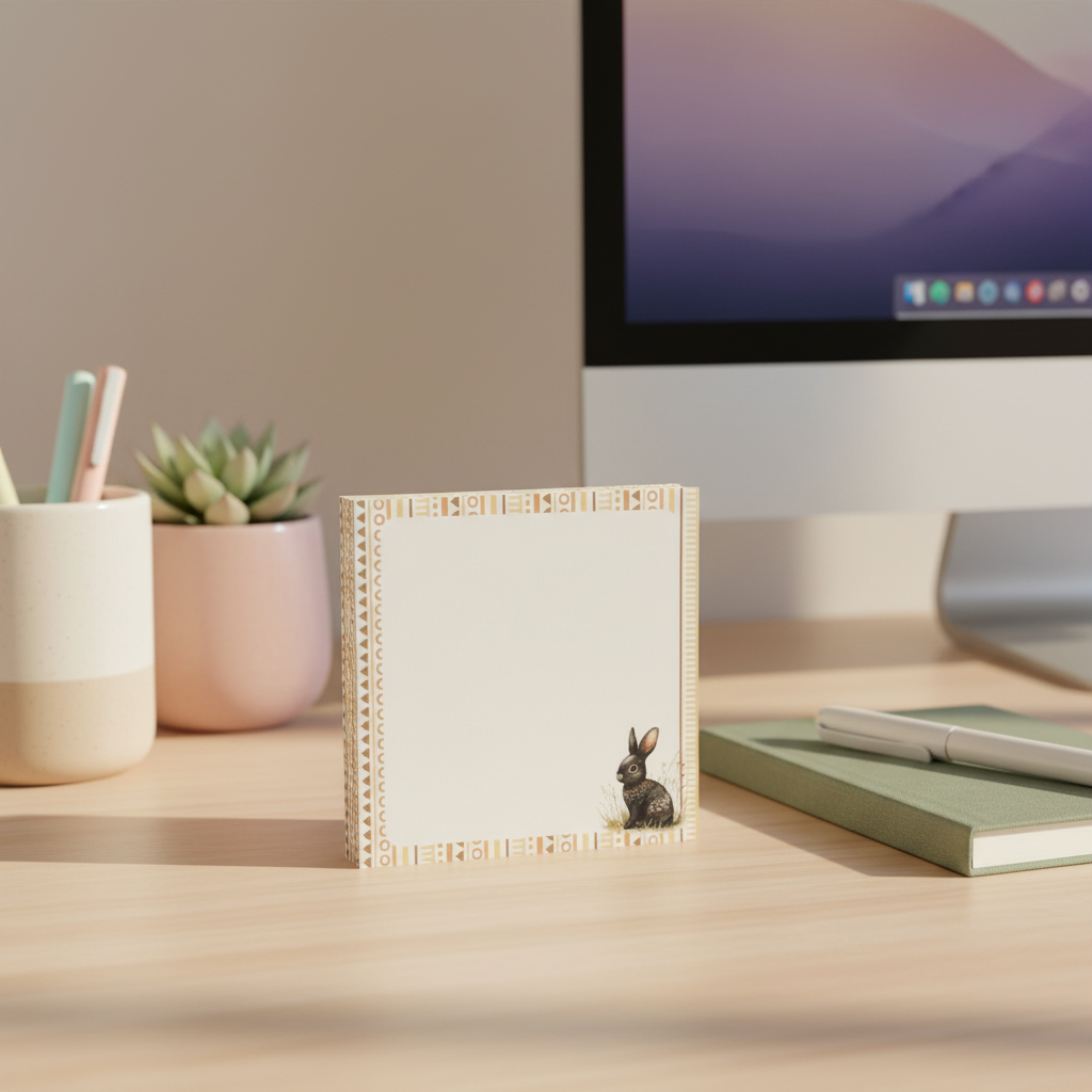 Golden Rabbit Spirit | Myths of the Golden Spirits Stationery | Sticky Notes