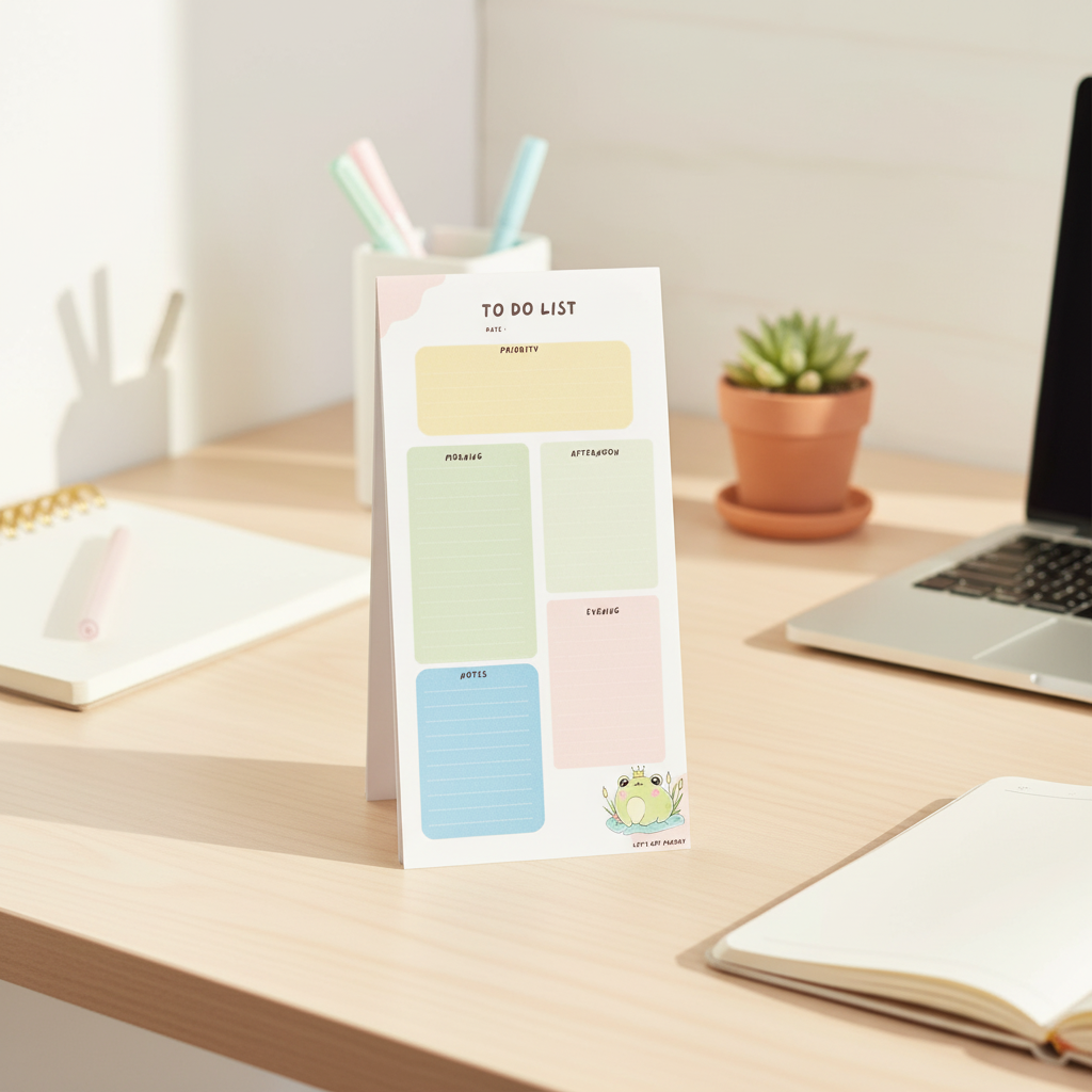 Let’s Get Froggy Daily Planner