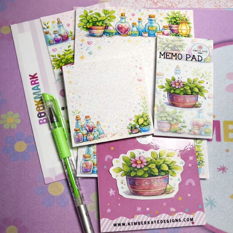 Magical Apothecary Grab It Bundle | Mini Whimsical Stationery Set