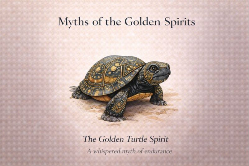 Featured image for The Golden Turtle Spirit – Patience & Enduring Strength collection