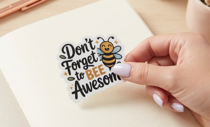 Bumble Dee Bee Sticker Set | Cute Bee Stickers