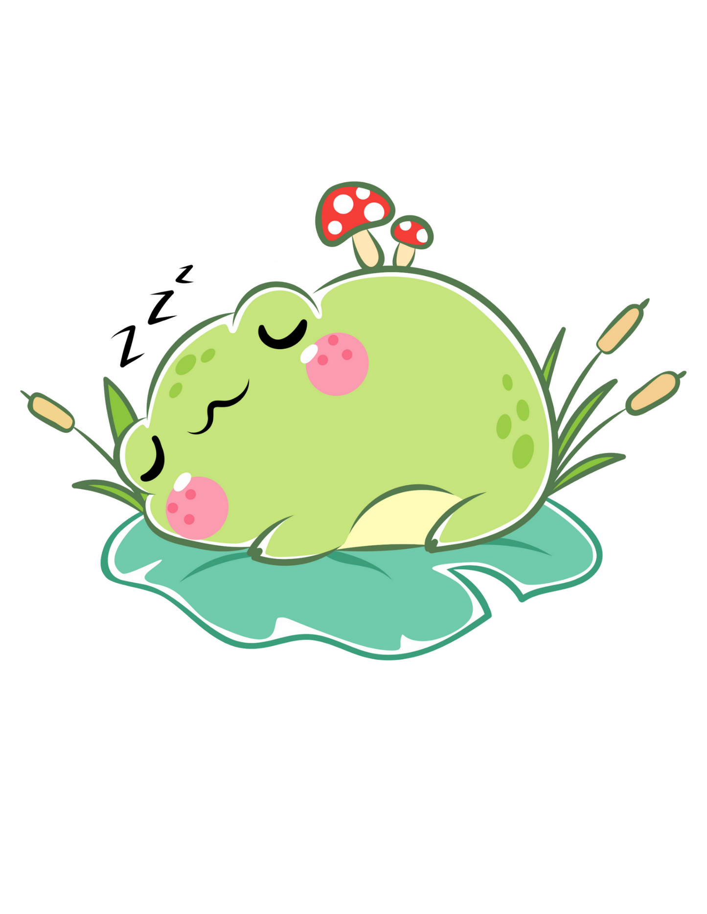Let’s Get Froggy Individual Stickers