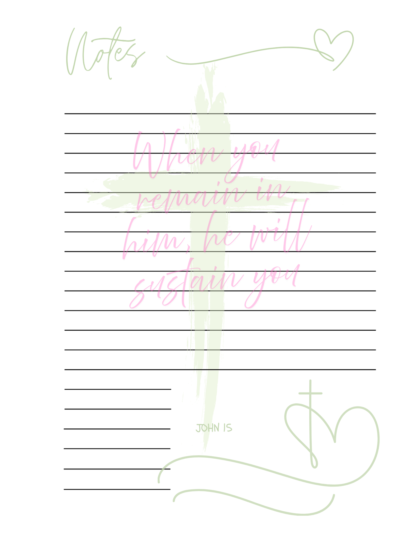 Walk By Faith – Faith-Inspired Notepad