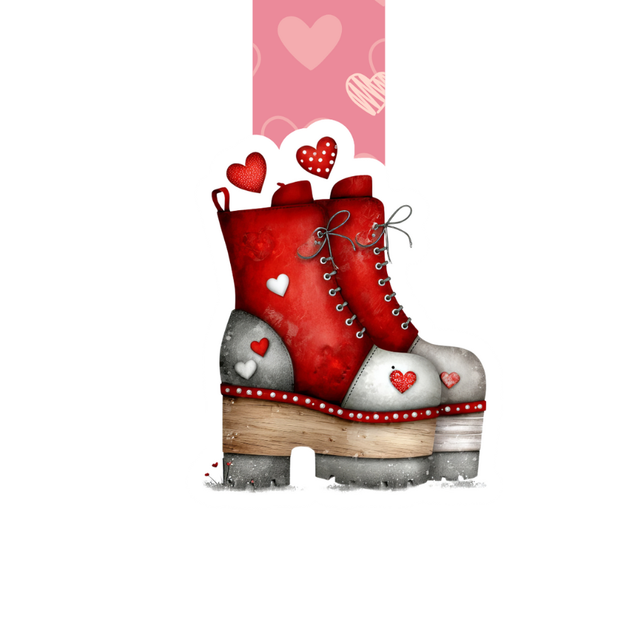 Sweet Thoughts: Ladybug Hearts | Magnetic Bookmark