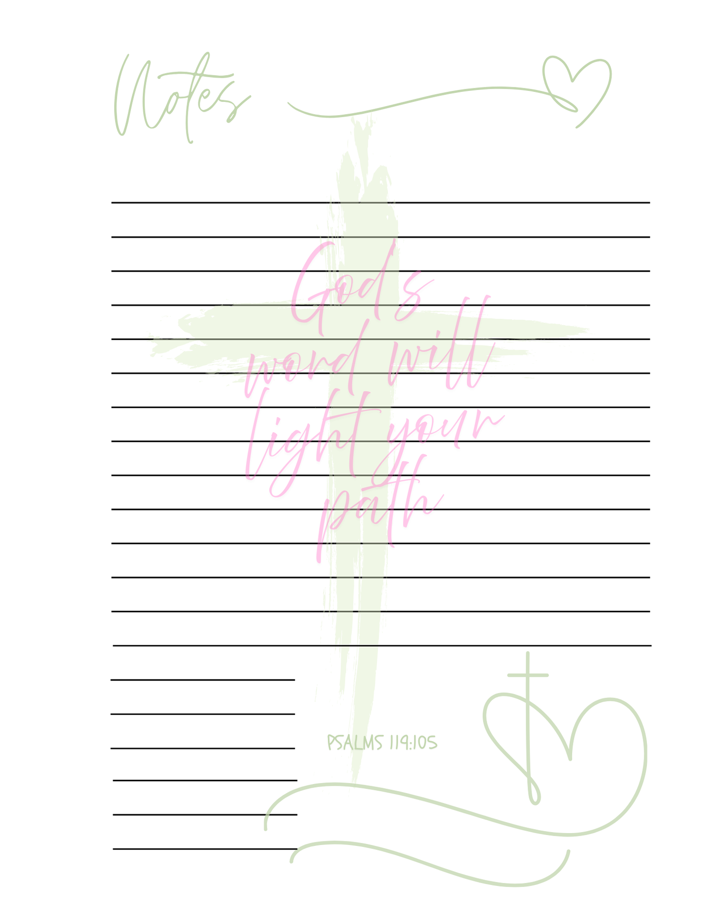 Walk By Faith – Faith-Inspired Notepad