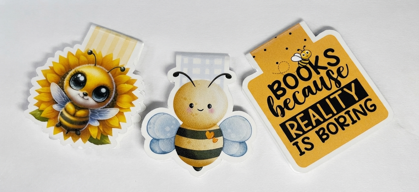 Bumble Dee Bee Magnetic Bookmark Set