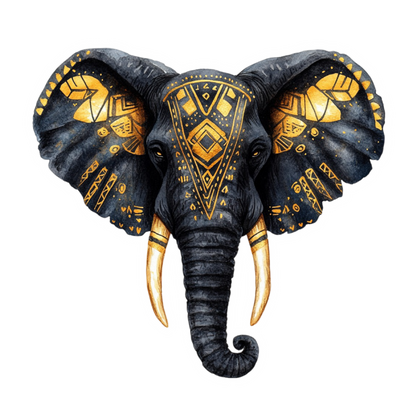 Golden Elephant Spirit | Myths of the Golden Spirits Stationery Sticker