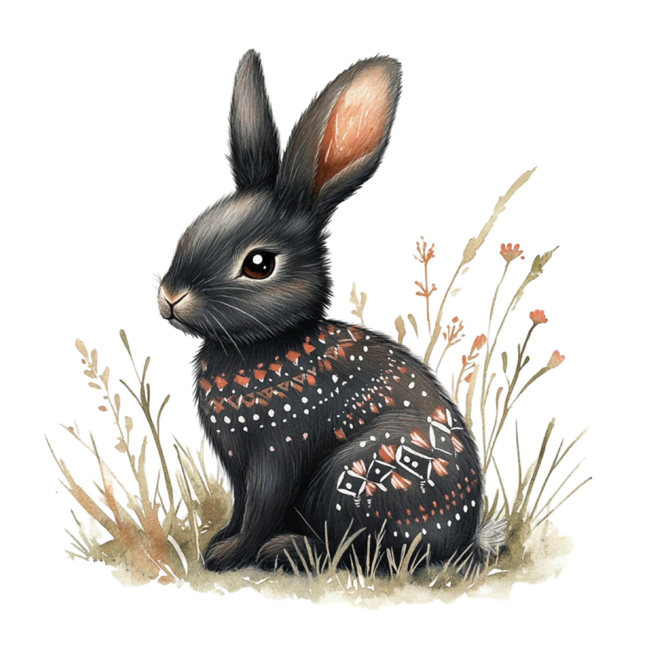 Golden Rabbit Spirit | Myths of the Golden Spirits Stationery |  Sticker