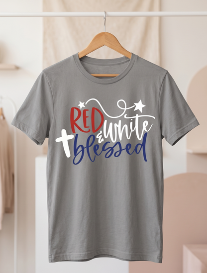 Americana Graphic T-Shirt | Patriotic Tee | July 4th Shirt | USA Unisex Shirt