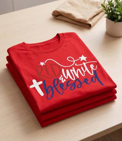 Americana Graphic T-Shirt | Patriotic Tee | July 4th Shirt | USA Unisex Shirt