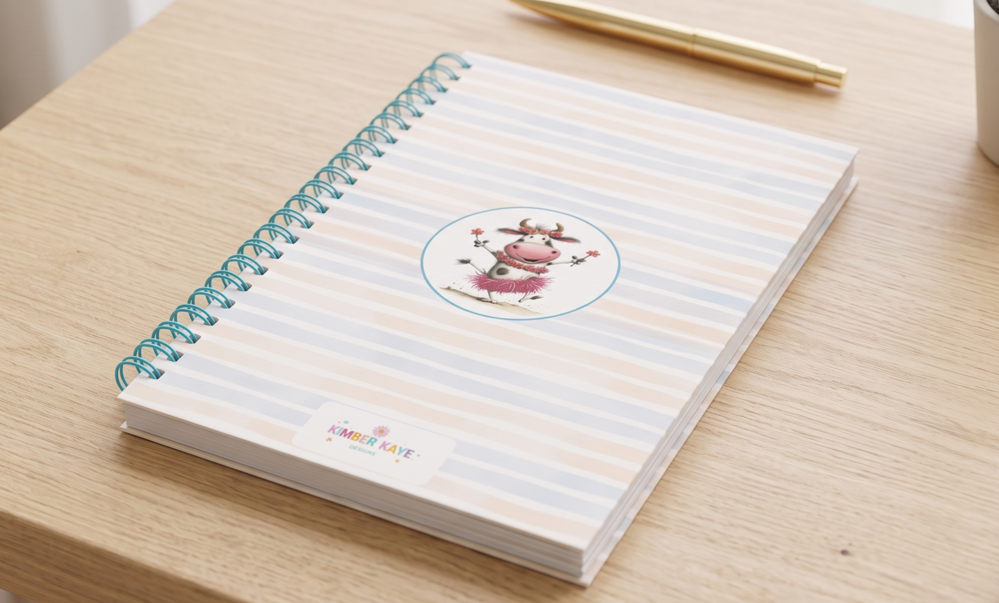 Beach Journal | Coastal Spiral Journal | LIVIN' THE WILD LIFE