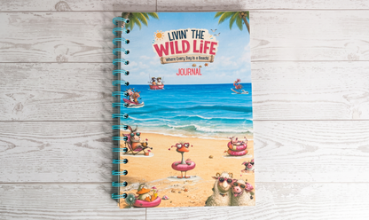 Beach Journal | Coastal Spiral Journal | LIVIN' THE WILD LIFE