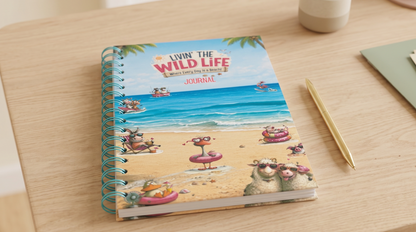 Beach Journal | Coastal Spiral Journal | LIVIN' THE WILD LIFE