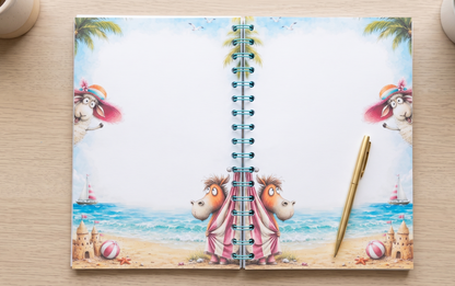 Beach Journal | Coastal Spiral Journal | LIVIN' THE WILD LIFE