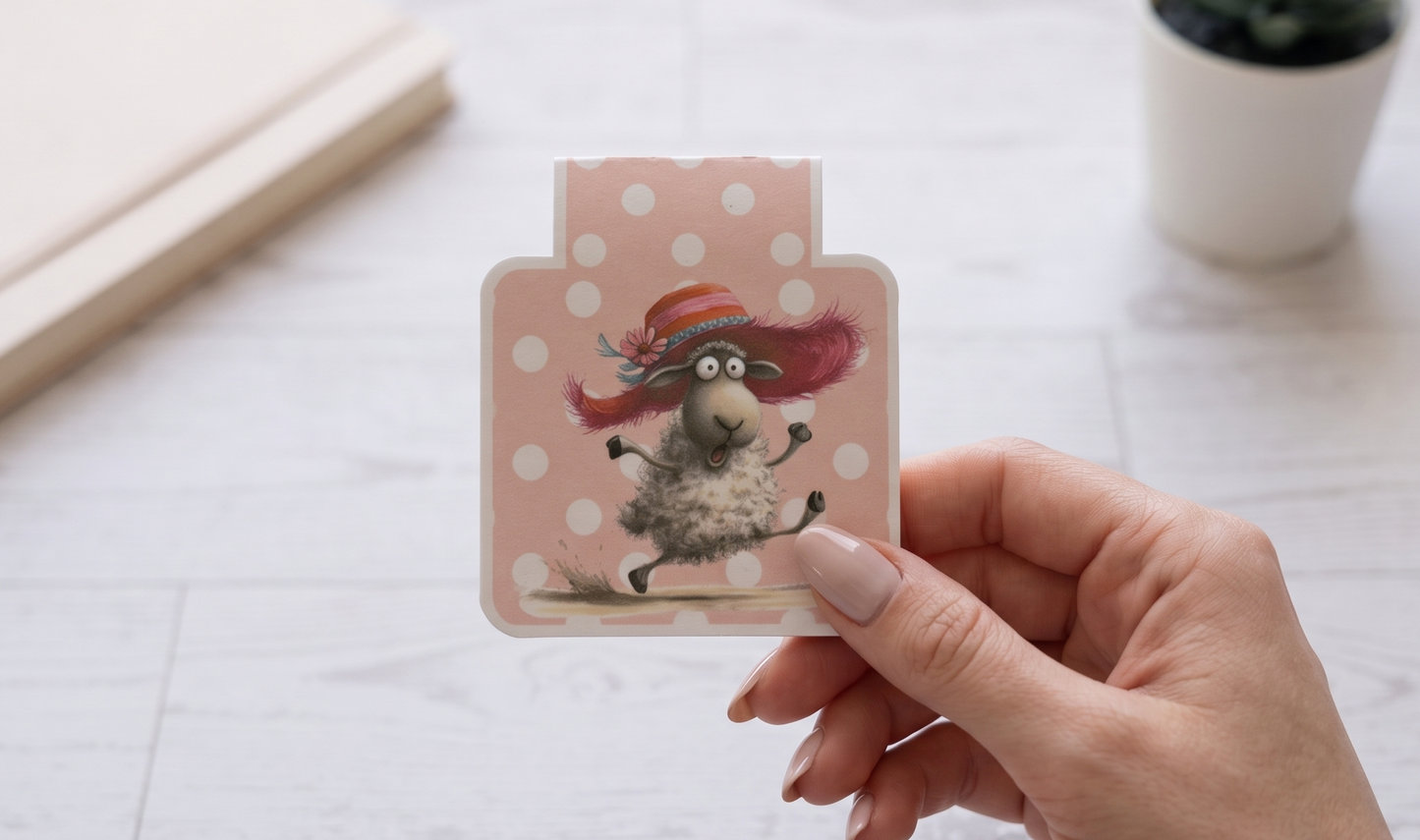 Magnetic Bookmarks | Cute Beach Animal Bookmarks | LIVIN' THE WILD LIFE