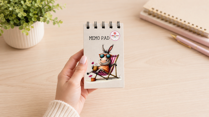 Beach Memo Pad | Coastal Pocket Notepad | LIVIN' THE WILD LIFE