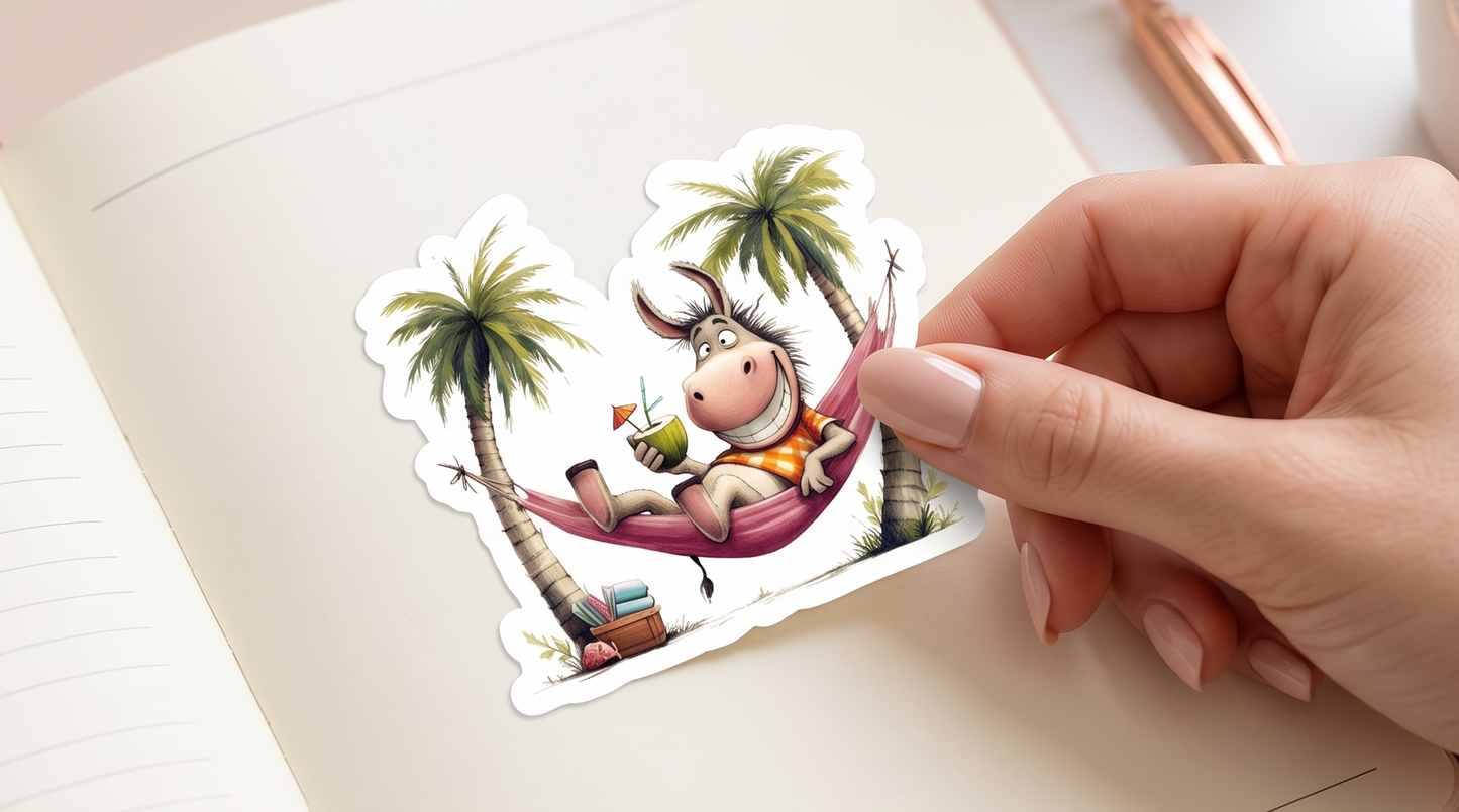 Beach Animal Stickers | Waterproof Vinyl | LIVIN' THE WILD LIFE Collection