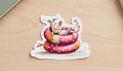Beach Animal Stickers | Waterproof Vinyl | LIVIN' THE WILD LIFE Collection