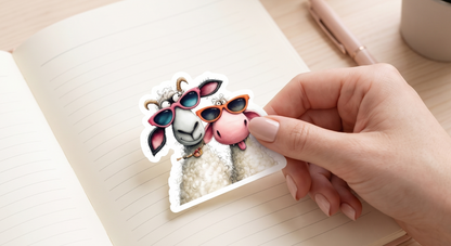 Beach Animal Stickers | Waterproof Vinyl | LIVIN' THE WILD LIFE Collection