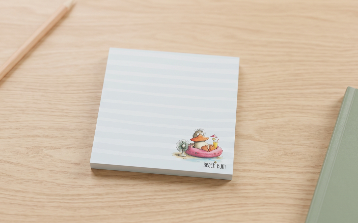 Beach Sticky Notes | Beach Bum Sticky Note Pad | LIVIN' THE WILD LIFE