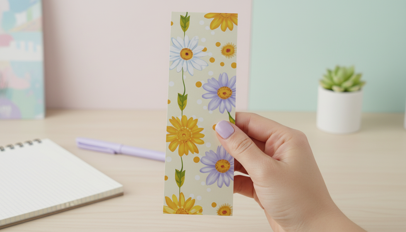 Daisy Bookmark | Floral Bookmark | Cute Aesthetic Bookmark | Cottagecore Reading Accessory | Daisy Daydreams Collection