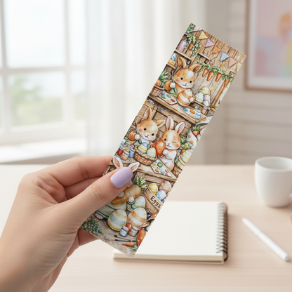 Cozy Carrot Collection Bookmark Set | Bunny Story Bookmark Bundle (Set of 5)