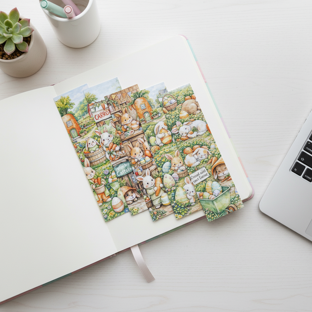Cozy Carrot Grab It Bundle | Bunny Stationery Starter Set