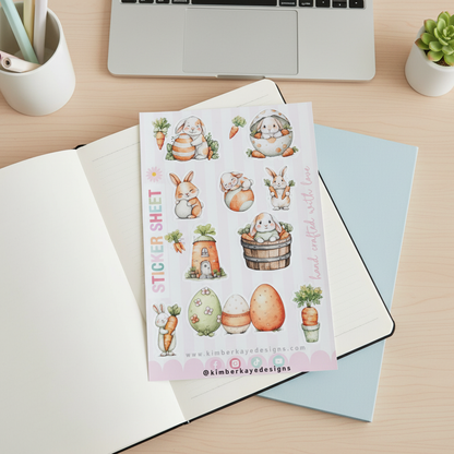 Cozy Carrot Deluxe Collection Bundle | Ultimate Bunny Stationery Set