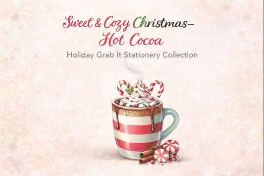 Hot Cocoa Grab It Bundle – Cozy Christmas Stationery Set