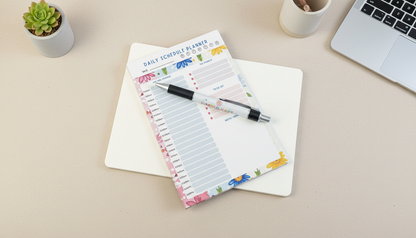 Daisy Daydreams Daily Planner Notepad 5x7 | Daily Schedule Pad | To Do List Planner | Floral Productivity Pad