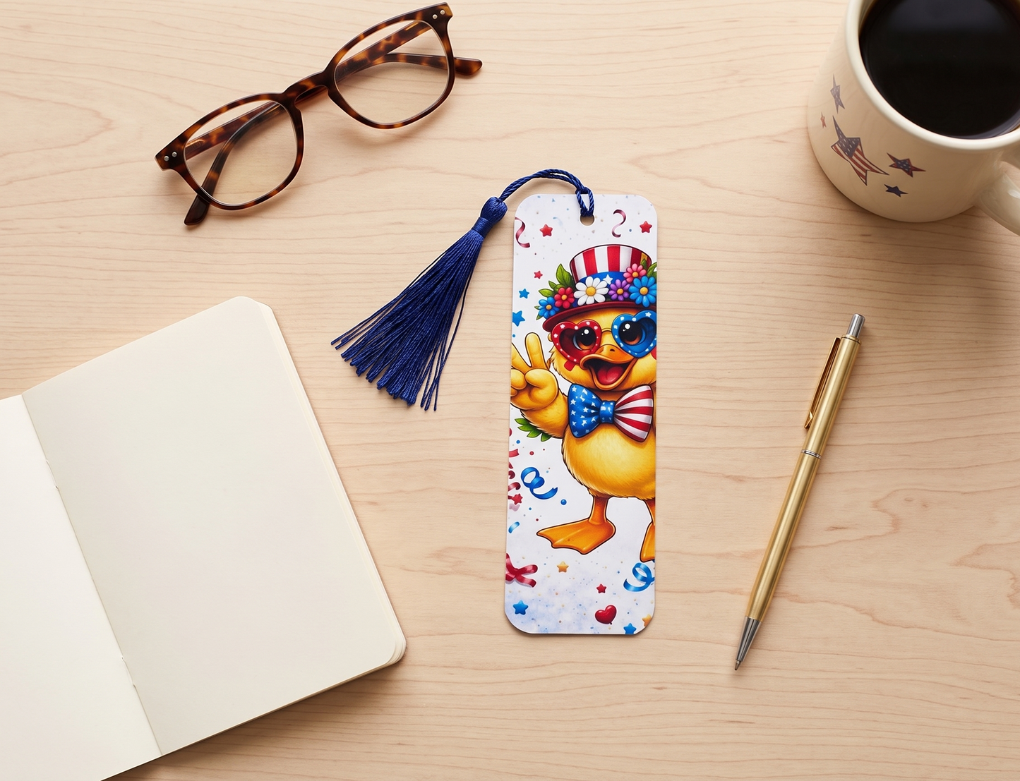 Peace, Love & Liberty Duck Stationery Bundle