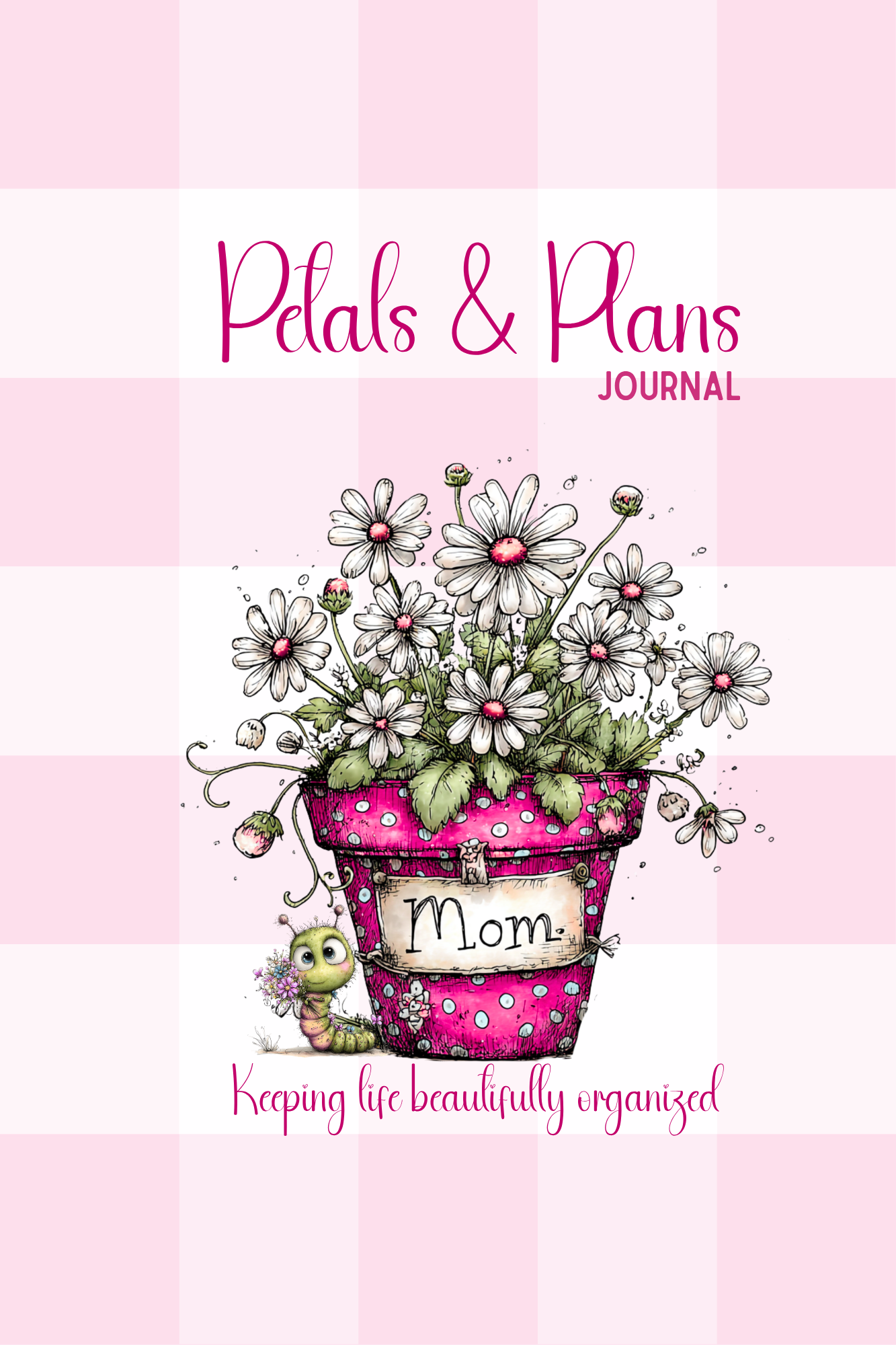 Spiral Journal 6x9 Floral Notebook | Cute Cottagecore Journal for Mom | Lined Writing Journal Gift