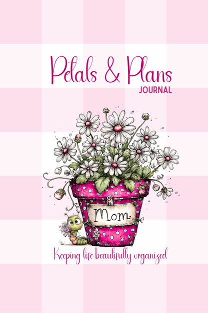 Spiral Journal 6x9 Floral Notebook | Cute Cottagecore Journal for Mom | Lined Writing Journal Gift