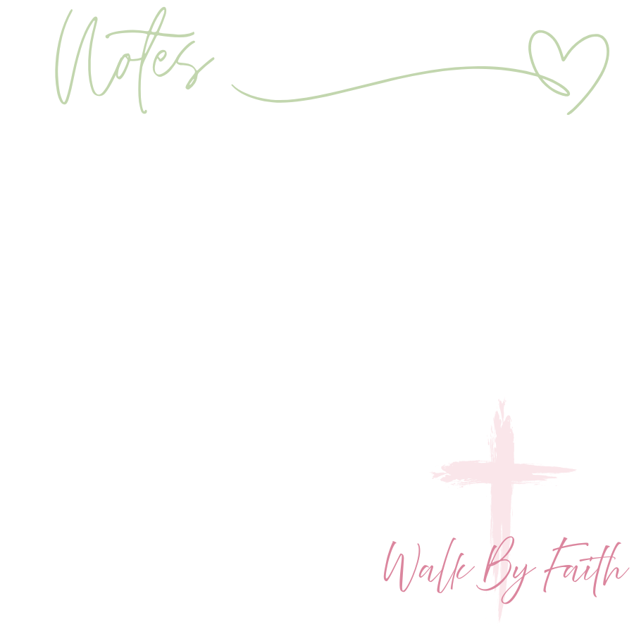 Walk By Faith – Sticky Note