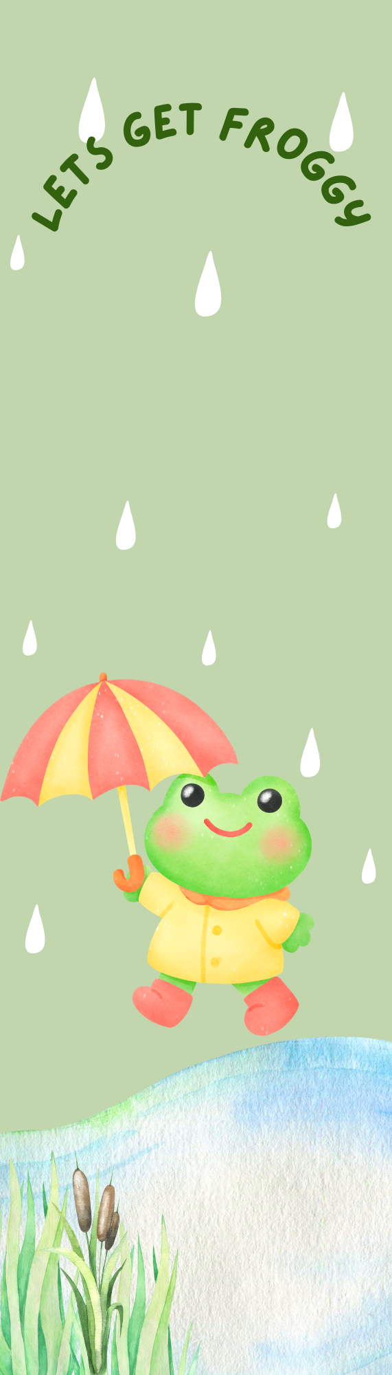 Let’s Get Froggy Bookmarks