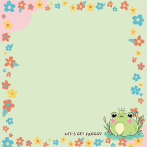 Let’s Get Froggy Sticky Notes
