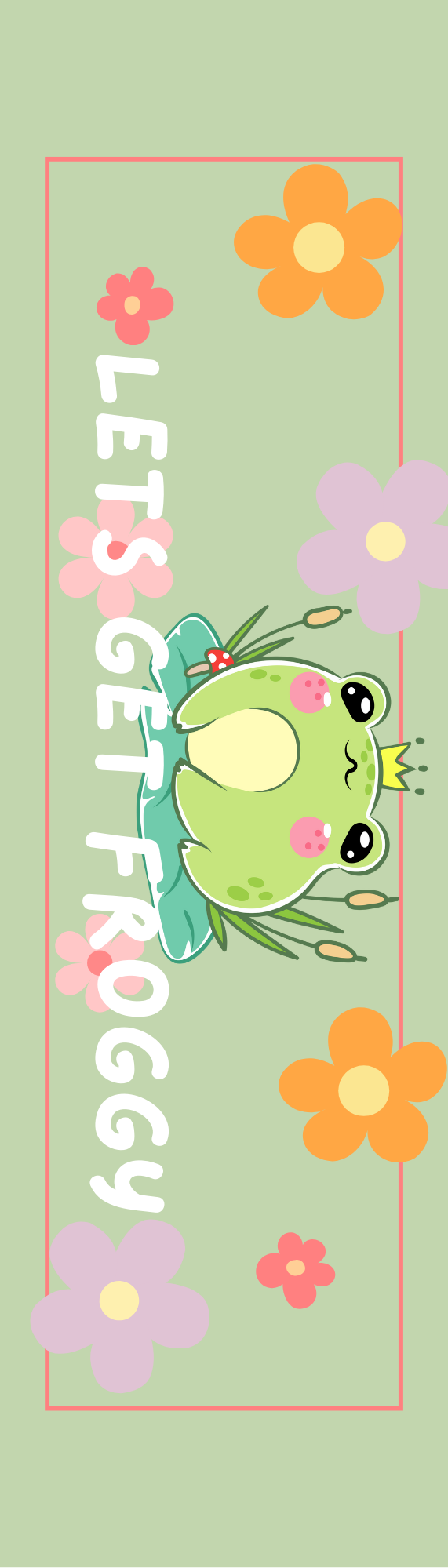 Let’s Get Froggy Bookmarks