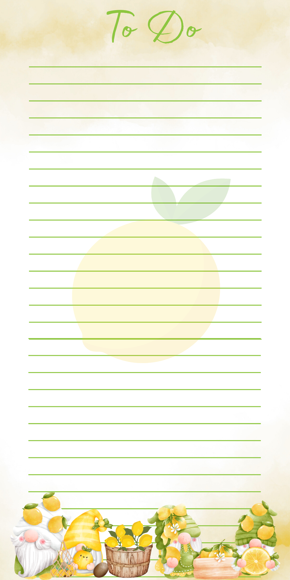 Sweet Pickins Crew Collection | ToDo List