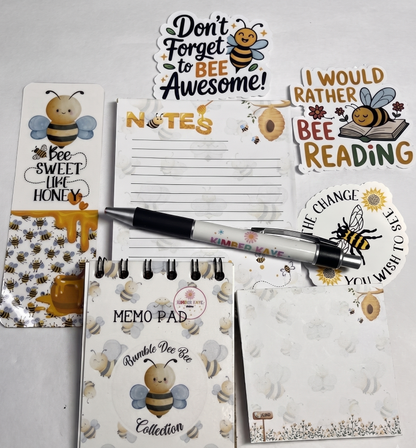 Stationery Gift Set | Grab It Bundle | Cute Desk Accessories | Handcrafted Gift Set