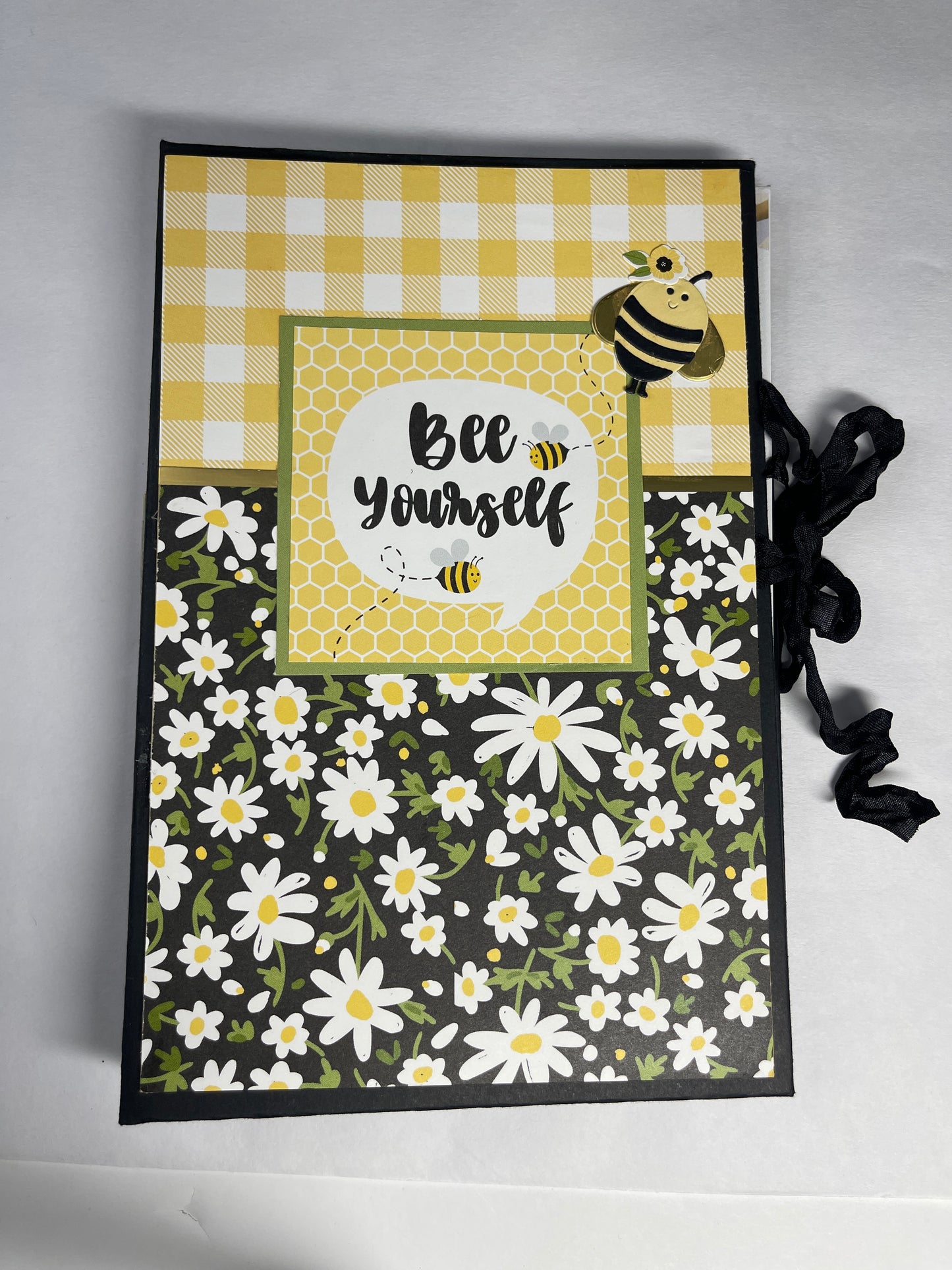 Bee Happy Stationery Folio | Bee Writing Portfolio | Gift for Writers & Bee Lovers
