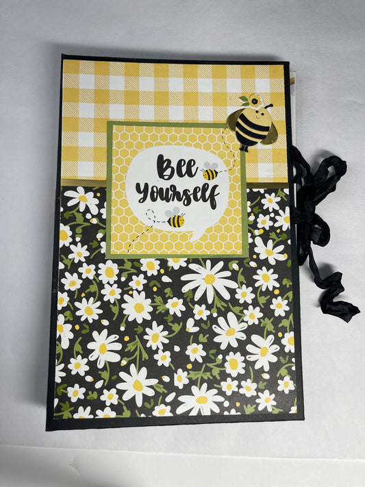 Bee Happy Stationery Folio | Bee Writing Portfolio | Gift for Writers & Bee Lovers