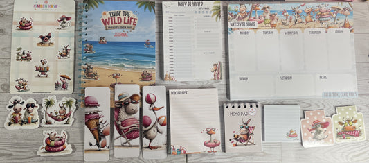 Ultimate Beach Stationery Bundle | Deluxe Gift Set | LIVIN' THE WILD LIFE