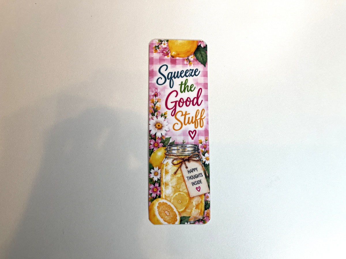 Lemonade Collection Bookmarks | Double-Sided 2" × 6" | 5 Designs