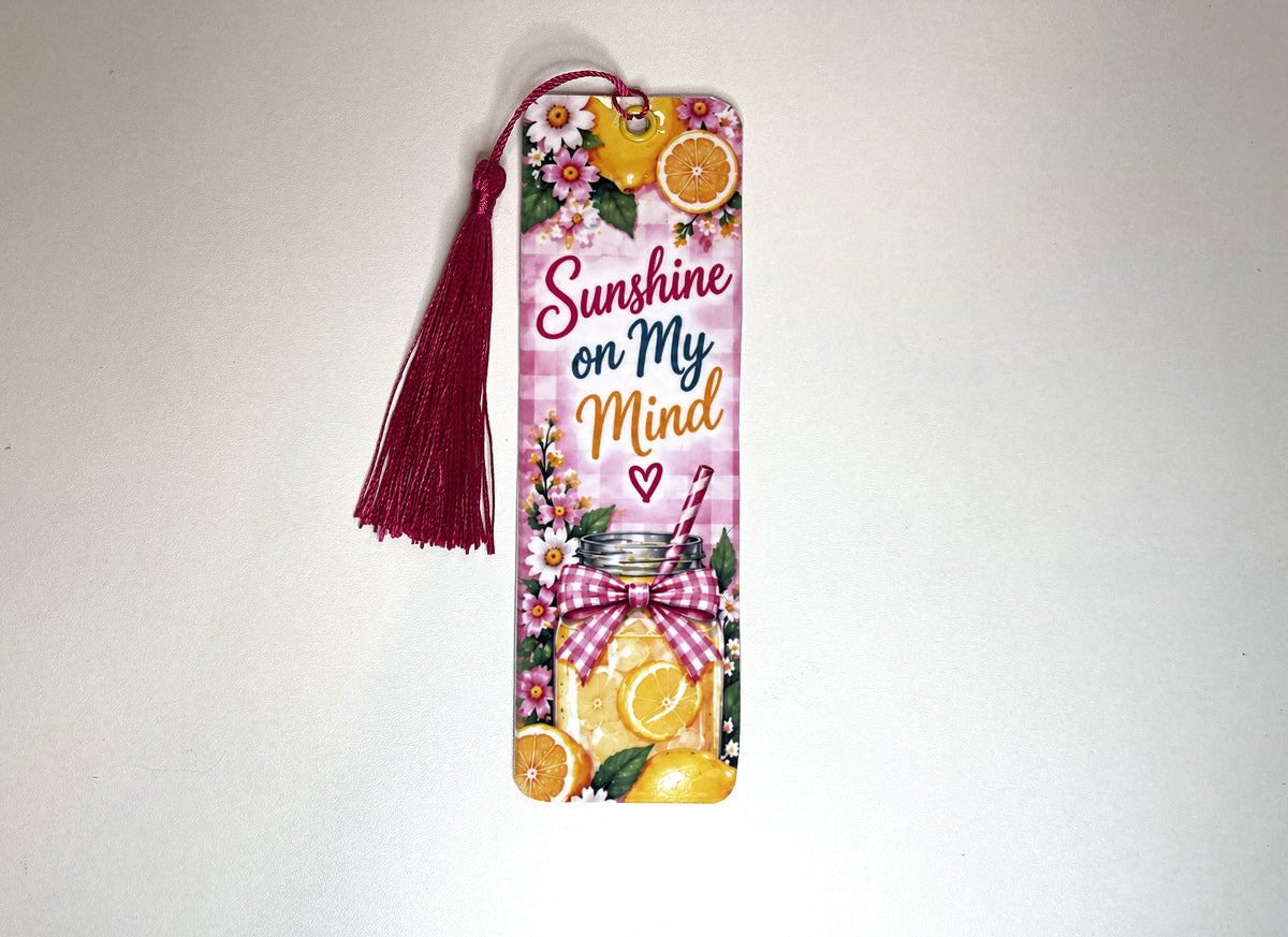 Lemonade Collection Bookmarks | Double-Sided 2" × 6" | 5 Designs