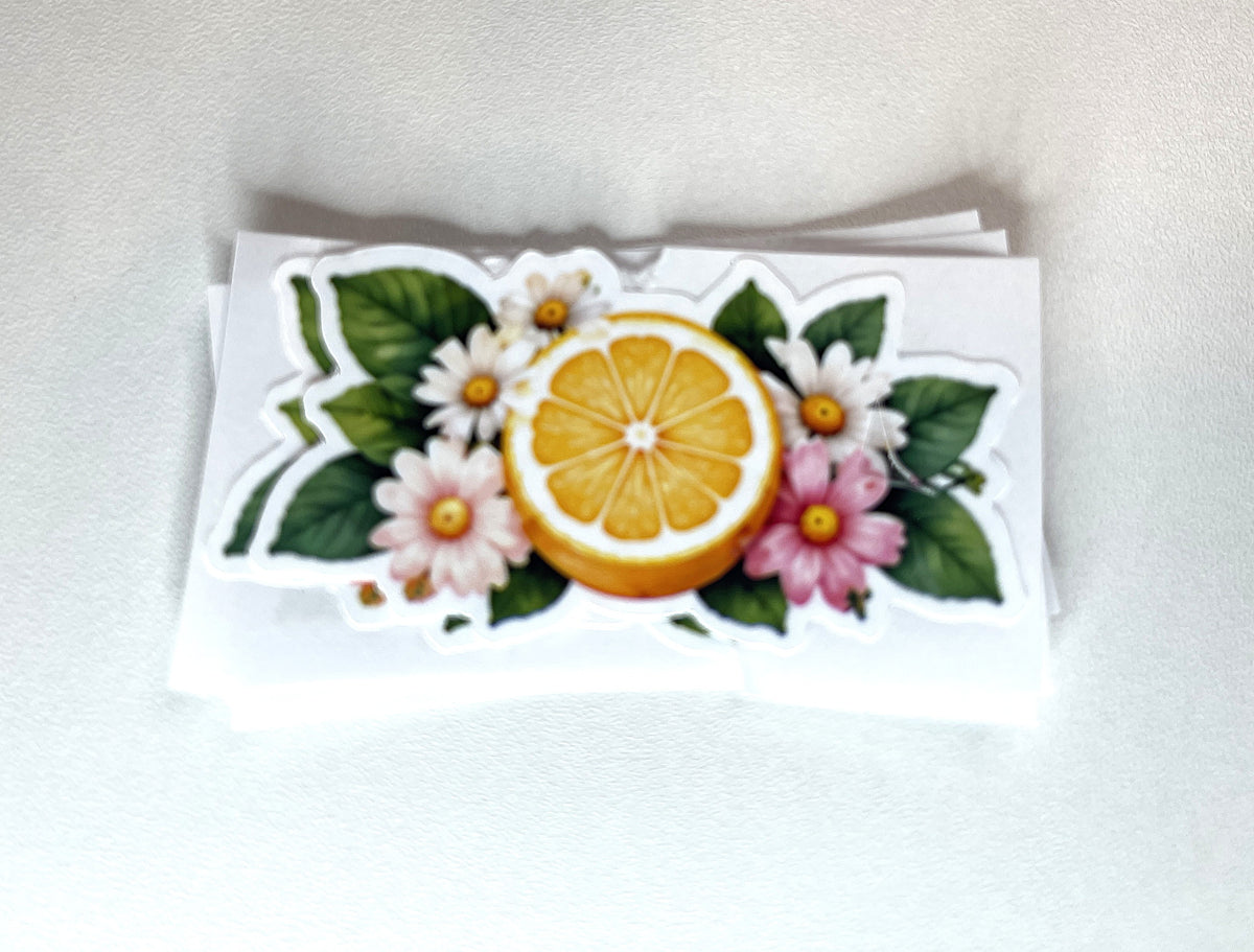 Sweet Summertime Lemonade Die-Cut Vinyl Stickers | 14 Designs
