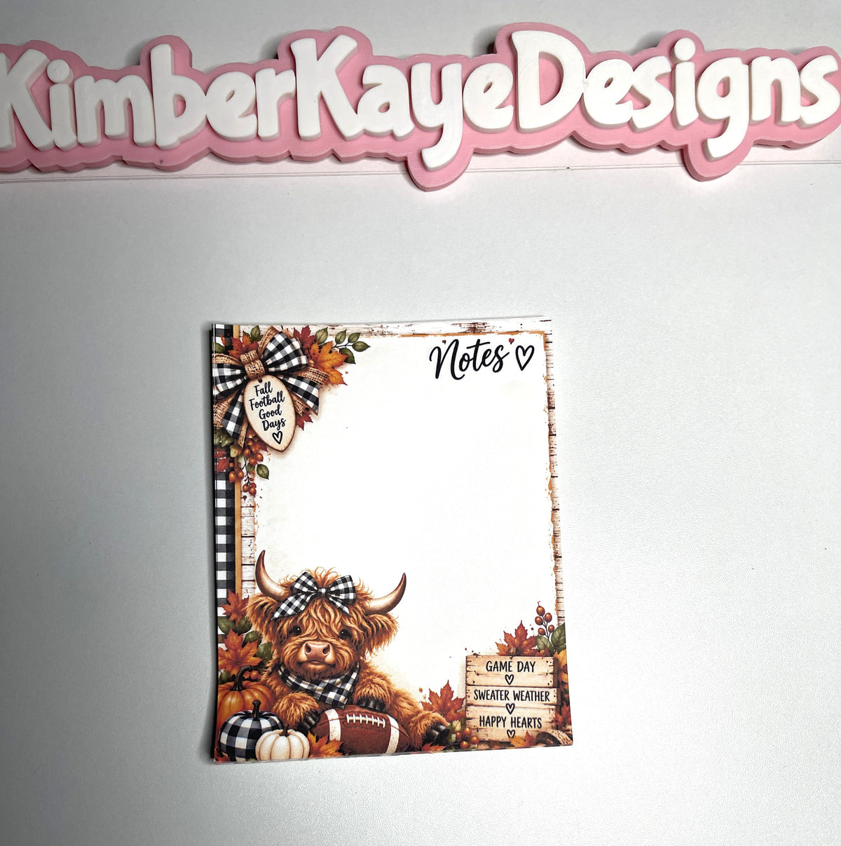 All About Fall Notepad – 4.25 × 5.5
