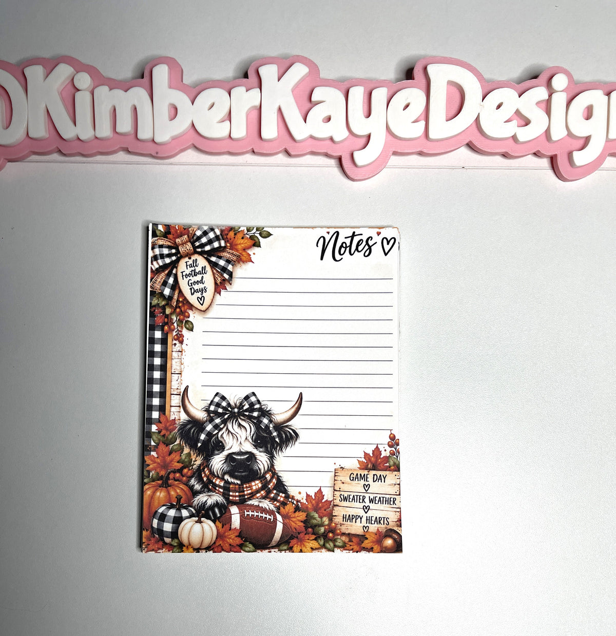All About Fall Notepad – 4.25 × 5.5